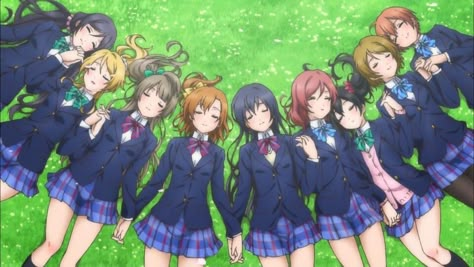 Love Live! Anime Group Of Friends, Honoka Kousaka, Eli Ayase, Love Live Anime, Umi Sonoda, Love Live All Stars, Kotori Minami, Memes Love, Anime Group