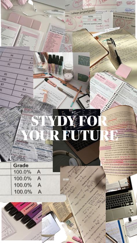 Study motivation📚 Study Aesthetic For Vision Board, Study For Your Future, Studying Aesthetic Vision Board, Collage Study Aesthetic, How To Get Study Motivation, Vision Board Photos Study, Wallpapers For Study Motivation, Exam Asthetic Picture, Stady Vibe Wallpaper