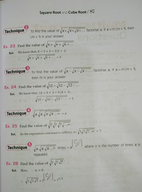 How To Solve Maths Fast, Square Roots And Cube Roots, Cool Math Tricks, Math Tutorials, Cool Math, Square Roots, Math Formulas, Math Notebooks, Math Tricks