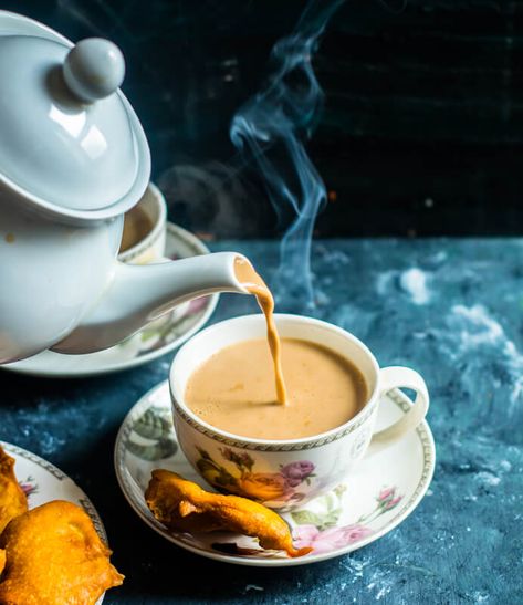 Indian Chai Recipe - Cooking With Sapana Indian Masala Chai, Java Tea, Dry Spices, Indian Chai, Chai Tea Recipe, Tea Wallpaper, Indian Masala, Good Morning Tea, Assam Tea