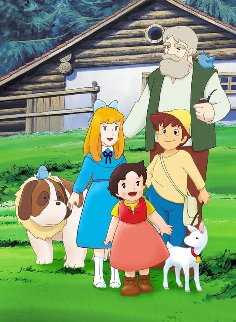 Heidi Cartoon, Anime Dvd, Good Old Times, Hayao Miyazaki, Old Cartoons, The Alps, Classic Cartoons, Cartoon Tv, Old Tv