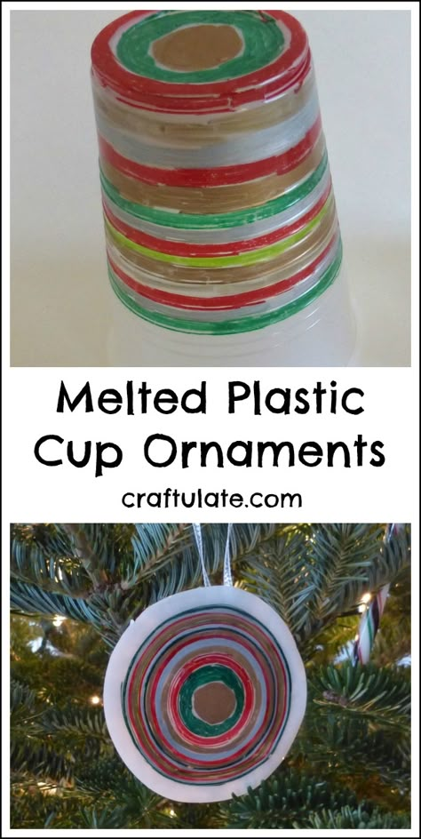 Melted Plastic Cup Ornaments Plastic Cup Ornaments Melted Ideas, Plastic Cup Christmas Ornaments Melted, Plastic Cups Christmas Ornaments, Melted Cup Christmas Ornament, Melt Plastic Cup Ornament, Ornaments For Kindergarteners To Make, Melting Plastic Cup Ornaments, Plastic Cup Melted Ornaments, Melted Solo Cup Ornaments