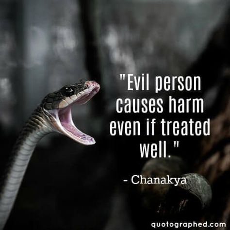 Evil People Quotes, Evil Quotes, Be A Good Person, Evil Person, Chanakya Quotes, A Good Person, Good Person, Evil People, Truth Quotes