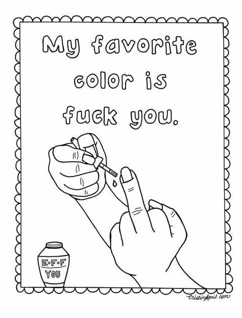 Adult Coloring Books Swear Words, Free Adult Coloring Printables, Adult Coloring Books Printables, Swear Word Coloring Book, Adult Colouring Printables, Swear Word Coloring, Wall Art Diy, Love Coloring Pages, Words Coloring Book