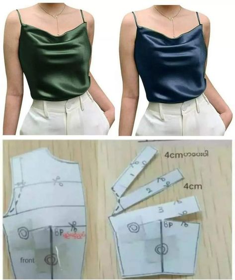 Clothing Pattern Design, Dress Patterns Diy, Dress Sewing Tutorials, Sewing Patterns Blouse, Sewing Clothes Women, Fashion Design Patterns, Sewing Tutorials Clothes, Diy Clothes Design, Fashion Sewing Tutorials