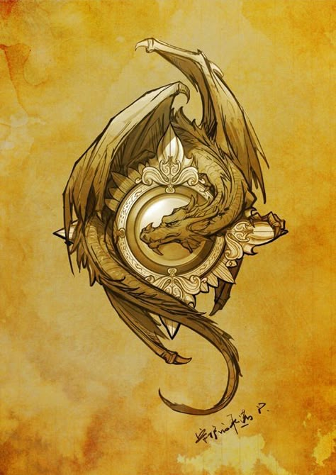 Sun God Nika, Heraldry Design, Medieval Dragon, Fiction Idea, Game Icons, Mobile Art, Sun God, D&d Dungeons And Dragons, Fantasy Dragon