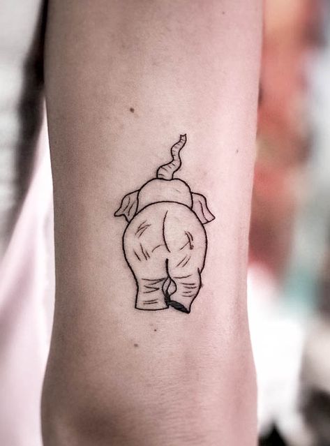 57 Unique Elephant Tattoos With Meaning - Our Mindful Life Unique Elephant Tattoos, Small Tattoo Doodles, Simple Elephant Tattoo, Geometric Elephant Tattoo, Design A Tattoo, Elephant Family Tattoo, Elephant Tattoo Meaning, Baby Elephant Tattoo, Tiny Elephant Tattoo