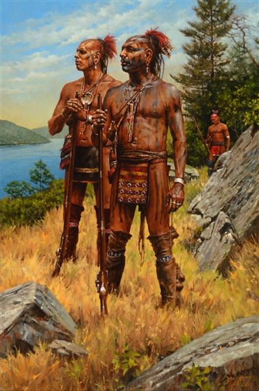 Woodland Indians, Eastern Woodlands, Native American Warrior, Native American Images, Native American Paintings, Native American Men, Western Comics, American Frontier, Mountain Men