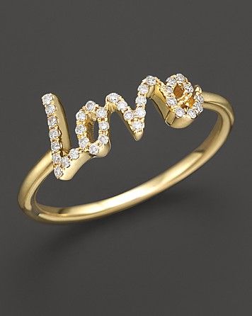 . Love Rings, Word Love, Gold Ring Sets, Love Ring, Bling Bling, Cute Jewelry, My Jewellery, Beautiful Jewelry, Jewelry Box