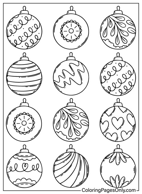 Traceable Christmas Ornaments, Christmas Patterns Drawing, Ornament Designs Pattern, Ornaments Design Pattern, Ornament Coloring Sheet, Christmas Ornament Drawing Ideas, Embroidery Cards Pattern Free Printable Christmas, How To Draw Christmas Ornaments, Christmas Ornament Outline