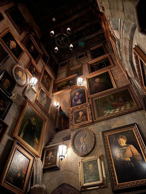 The Wall, Hogwarts, Harry Potter, Ceiling, Paintings, Wall