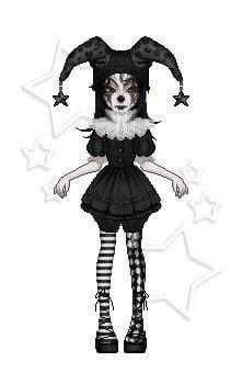 Clown Black And White, Black And White Clown, Clown Costume Women, Badass Halloween Costumes, Black And White Costume, Fashion Week Aesthetic, Fashion Designer Aesthetics, Clown Dress, Clown Halloween Costumes