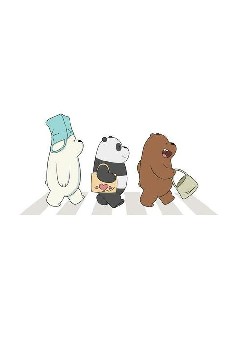 Iconic Trios Cartoon, We Are Bears, Cartoon Bears, We Bear Bears, Ice Bear We Bare Bears, We Bare Bear, We Bare Bears Wallpapers, Bear Bears, Cute Bear Drawings