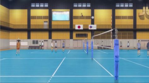 Haikyuu Background Places, Haikyuu Visualization, Shifting Places, Gacha Background, Episode Backgrounds, App Anime, Scenery Background, Haikyuu 3, Anime Background