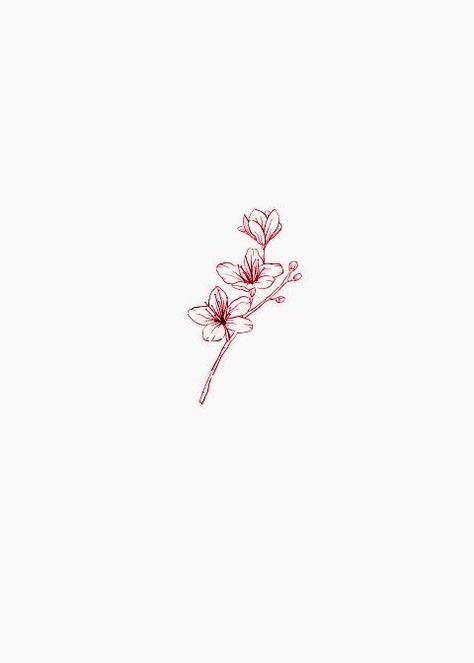 Small Red Matching Tattoos, Dainty Flower Back Tattoo, Aphrodite Inspired Tattoo, Japan Stamp Tattoo, Neck Tattoos Flower, Red Dainty Tattoos, Flower Dainty Tattoo, Tattoos On Buttocks For Women, Dainty Red Tattoos