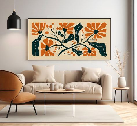 Boho Living Room Wall Decor Ideas, Boho Painting, Bohemian Wall Art, Bedroom Guest, Bohemian Art, Apartment Decor Inspiration, Art For Living Room, Arte Inspo, Boho Art