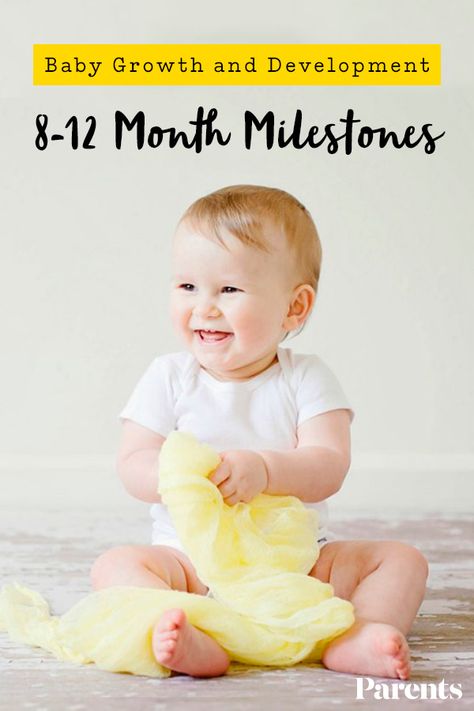 What should a baby be doing between 8 months and 12 months? With these guidelines, parents can help their little ones reach important developmental milestones. #babydevelopment #milestones #parenting #babies 8 Month Old Milestones, 8 Month Milestones Baby, 10 Month Milestones, 8 Month Milestones, Developmental Milestones Chart, Milestones For Babies, 12 Month Milestones, Taurus May, Baby Development Milestones