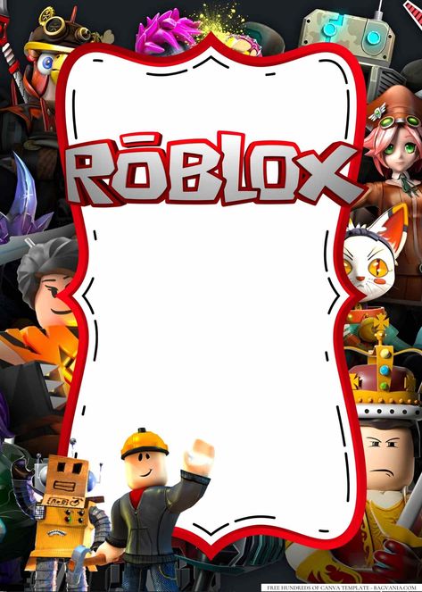 Download Now 22+ Roblox Birthday Invitation Templates #free #freeinvitation2019 #birthday #disney #invitations #invitationtemplates Roblox Invitation Template Free, Roblox Birthday Invitations Free, Roblox Invitation Card, Roblox Birthday Party Invitations, Roblox Party Invitations, Roblox Birthday Invitations, Roblox Invitation Template, Roblox Birthday Card, Kids Invitations Birthday