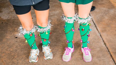 Crazy Sock Day Ideas Diy, Crazy Sock Day Ideas, Crazy Sock Day, Ugly Christmas Socks, December Month, Spirit Day, Diy Ugly Christmas Sweater, Christmas Wear, Hat Day