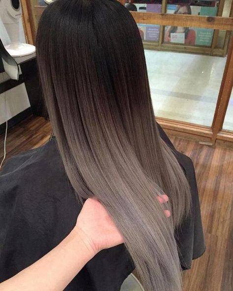 Balayage Straight Hair, Ash Hair Color, Brunette Hair With Highlights, Ash Blonde Hair, Brown Hair Balayage, Ombre Hair Color, Hair Dye Colors, Hair Color Balayage, Hair Inspiration Color