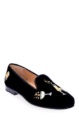 X4ZNH Stubbs and Wootton Celebrate Embroidered Velvet Smoking Loafers Stubbs And Wootton, Velvet Styles, New Year's Eve Celebrations, Velvet Loafers, Embroidered Velvet, Decorated Shoes, Velvet Fashion, Footwear Design Women, Shoes For Women