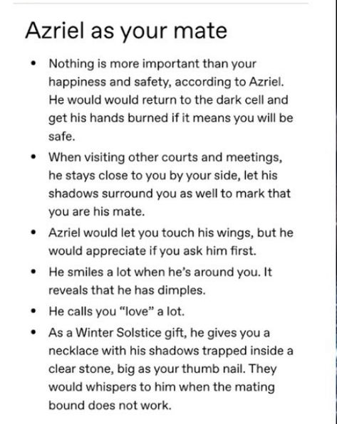 Azriel Mate Acotar, Azriel As A Mate, Azriel Acotar As Your Mate, Azriel As Your Mate, Azriel Headcanon, Azriel Quotes Acotar, Eris And Azriel Acotar, Azriel Acomaf As Your Mate, Gwynriel Headcanon