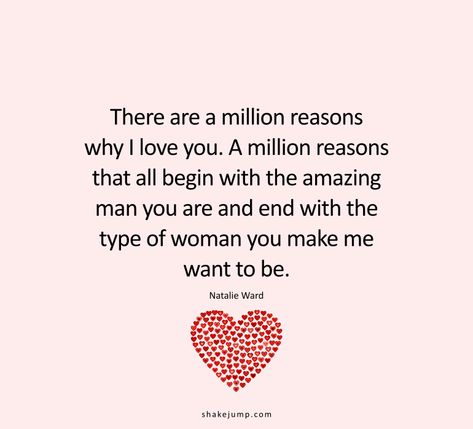 57 ‘I Love You Because’ Quotes: Tell Your Boyfriend Why You Love Him Why Do You Love Him Quotes, Do I Love Him Quotes, I Love You Because Quotes, Love You So Much Quotes For Him, I Love You So Much Quotes For Him, How Much Do You Love Me Answers, I Love U Quotes For Him, Why Him Quotes, How Much I Love You Quotes For Him