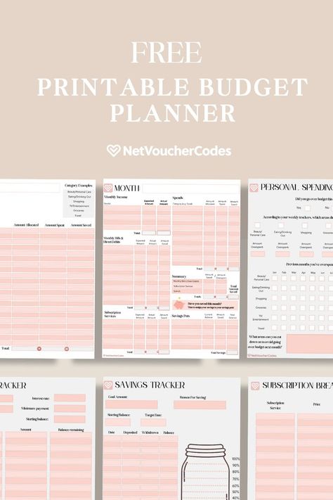 Home Budget Template, Printable Meal Planner Monthly, Printable Budget Planner, Free Budget Printables, Meal Planner Printable Free, Budget Planner Free, Budget Template Free, Free Planner Templates, Monthly Budget Printable