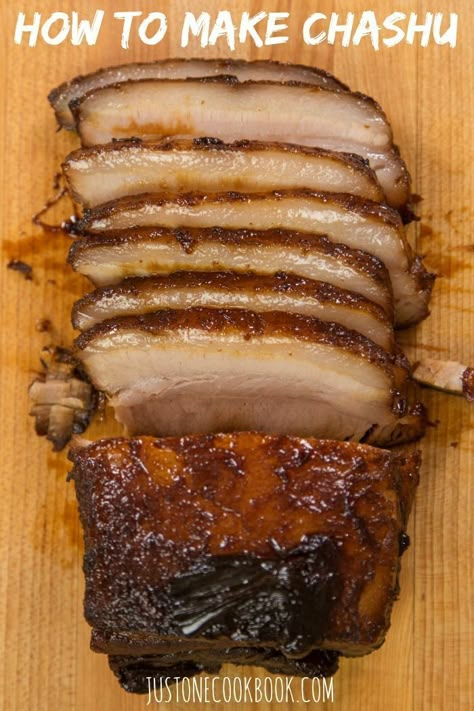 Chashu Pork Recipe, Chashu Ramen, Ramen Easy, Ramen Toppings, Just One Cookbook, Easy Japanese Recipes, Braised Pork Belly, Mapo Tofu, Pork Belly Recipes