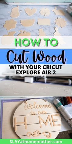 Cricut Explore Air 2 For Beginners Projects, Interchangeable Home Sign Diy Cricut, Cricut Mobile Projects, Diy Cricut Signs, Engrave With Cricut Explore Air, Diy Home Decor Cricut Craft Ideas, Diy Cricut Wood Projects, Wood Crafts With Cricut, Cricut Explore Air 2 Projects Ideas