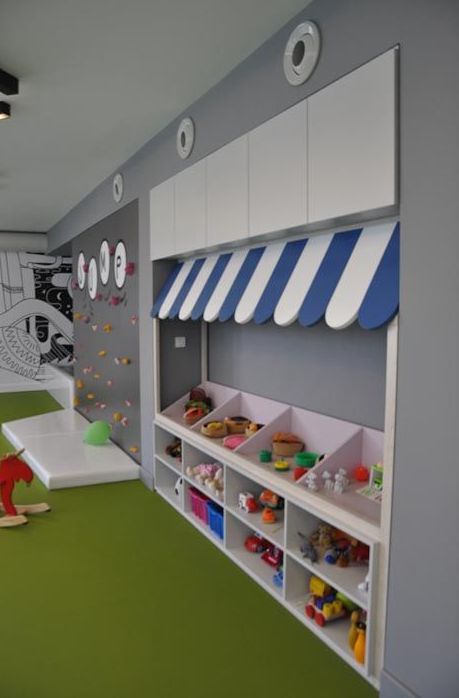 Creche Design, Preschool Interior Design, Kids Church Rooms, Kids Bedroom Makeover, Bedroom Decor Kids, Kids Bedroom Organization, Kindergarten Interior, Preschool Designs, Indoor Playroom