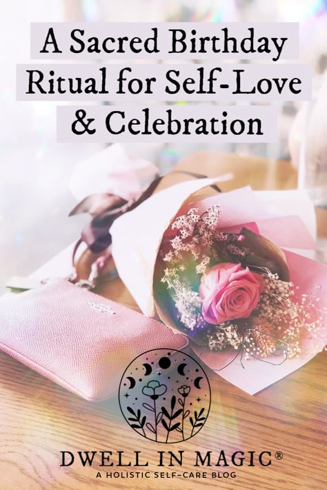 Birthday Rituals For Women, Witch Birthday Ritual, Celestial Witchcraft, Birthday Rituals, Healing Rituals, Witch Rituals, Celebrate Yourself, Yoga Energy, Birthday Traditions