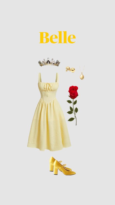 Diy Cinderella Costume, Beauty And The Beast Halloween Costume, Belle Inspired Outfits, Disney Princess Halloween Costumes, Crazy Halloween Costumes, Princess Belle Costume, Belle Halloween, Princess Inspired Outfits, Beauty And The Beast Costume