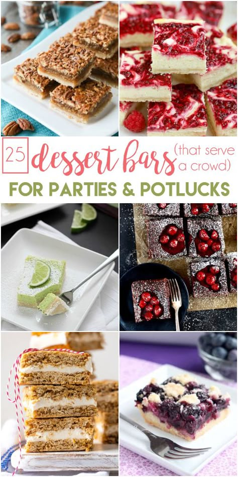 Bar Recipes For A Crowd, Potluck Recipes Dessert, Banana Split Cake Recipe, Dessert Bar Recipes, Food With Friends, Recipes For Parties, Bar Desserts, Potluck Desserts, Quick Dessert Recipes