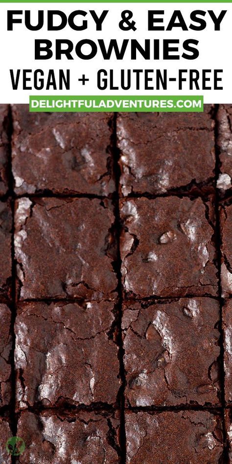 Gluten Free Eggless Brownies, Vegan Wheat Free Desserts, Gluten Free Vegan Brownie Recipe, Dairy Free And Nut Free Recipes, Oat Flour Vegan Brownies, Vegan Oat Brownies, Easy Vegan And Gluten Free Desserts, Easy Vegan Brownie Recipe, Simple Vegan Gluten Free Recipes