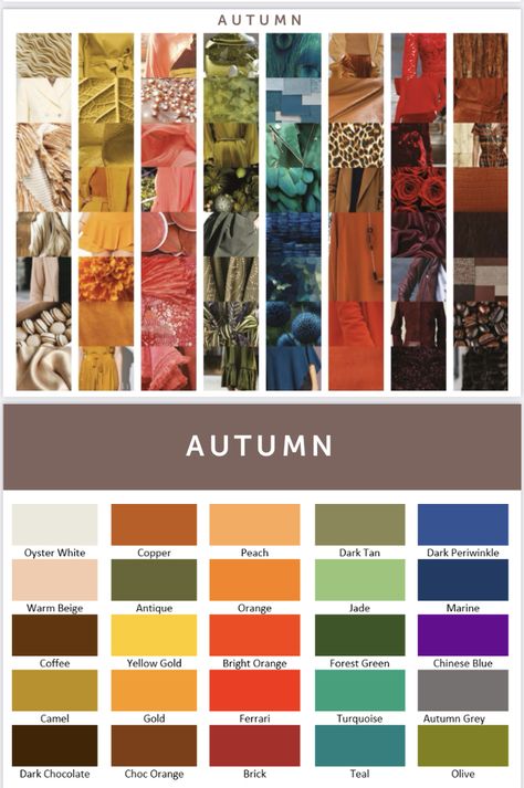 Blue Leaf Autumn, True Autumn Capsule Wardrobe 2023, Dark Autumn Color Palette Outfit For Summer, Deep Autumn Summer Wardrobe, Deep Autumn Patterns, Vibrant Autumn Color Palette, House Of Color Autumn Outfits, Warm Autumn Outfits For Summer, Blue Autumn Color Palette