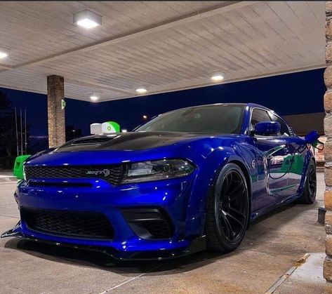 Hellcats Srt, Blue Dodge Charger, Dodge Srt Hellcat, Hell Cat, Blue Cars, Luxury Cars Audi, Dodge Charger Hellcat, Charger Hellcat, Charger Srt Hellcat