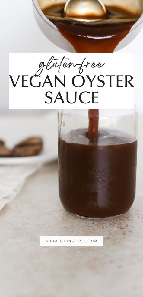 Dairy Free Sauce Recipes, Vegan Oyster Mushroom, Dairy Free Sauce, Dairy Free Sauces, Vegetarian Oyster Sauce, Diet Diary, Oyster Mushroom, Homemade Condiments, Vegan Sauces