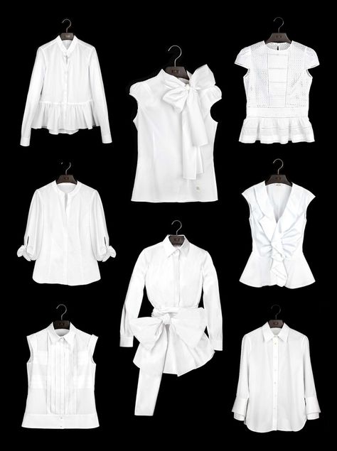 Perfect White Shirt, White Blouses, White Cotton Shirt, Classic White Shirt, Shirts Summer, Shirt Collection, White Shirts, Mode Inspiration, White Blouse