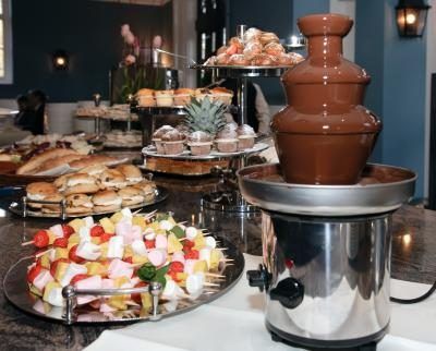 Chocolate Fountain Cheese Fountain, Chocolate Fountain Recipes, Birthday Party Menu, Chocolate Fondue Fountain, Fondue Fountain, Chocolate Fountain, 16 Birthday Cake, Party Planners, Sweet 16 Birthday Party