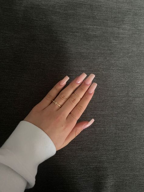 Mid Long Nails, Mid Length Nail Designs, Mid Length Nails, Acrylic Nails And Toes, Length Nails, Long Square Nails, Girly Acrylic, Girly Acrylic Nails, Nail Art Inspo