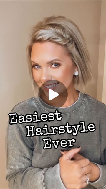 Check more at https://howcandothis.com/hairstyleideas/21020/ Fall Hair Cuts, Wacky Hair Days, Fall Hair Trends, Wacky Hair, Bangs Curly, Hair Pulling, Hairdos For Short Hair, Peinados Fáciles Para Cabello Corto, Hair Tutorials For Medium Hair