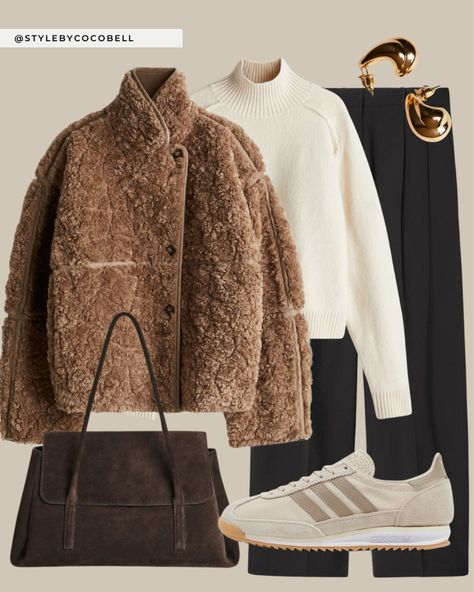 Shop Teddy jacket - Brown - Ladies and other curated products on LTK, the easiest way to shop everything from your favorite creators. Brown Jacket Winter Outfit, Winter Outfits Brown, Fall Cold Weather Outfits, Cozy Fit Brown Winter Outerwear, Trendy Brown Winter Fur Coat, Brown Sherpa Outerwear For Cold Weather, Luxury Cozy Brown Outerwear, Cozy Brown Sherpa Outerwear, Revolve Dresses