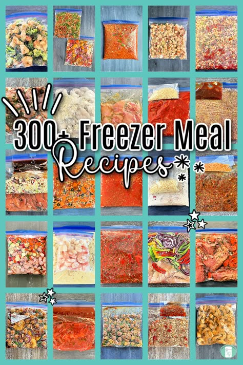 collage of clear bags with meals in them 30 Day Crockpot Freezer Meals, Ziplock Freezer Meals Dump Dinners, Costco Crockpot Freezer Meals, Freezer Meals Crockpot Healthy, Crockpot Meals You Can Freeze, Freezer Meals For Family Of 6, Freezer Meal Plan With Grocery List, Fresh Freezer Meals, Freezer Crockpot Meals With Shopping List