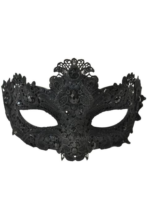 Lace Masquerade Mask, Masquerade Mask Black, Black Masquerade, Black Masquerade Mask, Lace Masquerade Masks, Paper Mache Mask, Venetian Masquerade Masks, الفن الرقمي, Macrame Lace