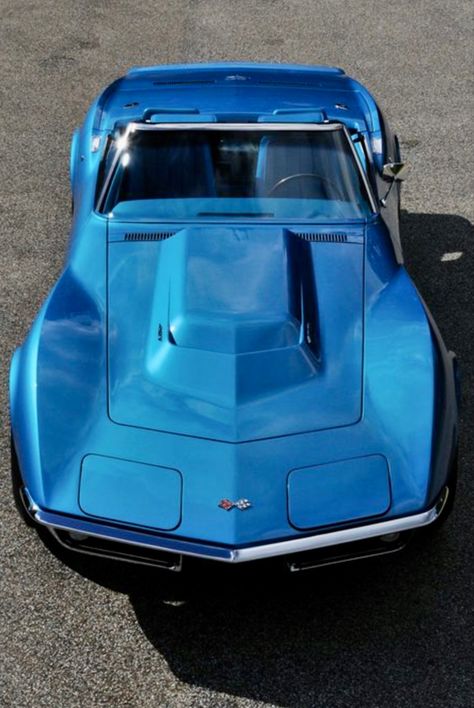 RARE !!!! 1 Of Only 116 L-88’s Produced In 1969 - LeMans Blue Corvette L88, 1969 Corvette, Old Corvette, Street Dreams, C3 Corvette, Corvette C3, Corvette For Sale, Classic Corvette, Auto Retro