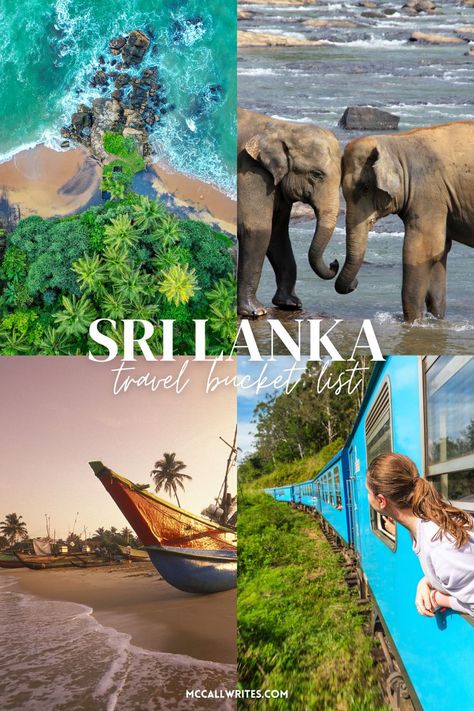 sri lanka island elephants train and boat Sri Lanka Aesthetic, Sri Lanka Photography, Sri Lanka Holidays, Holiday Travel Destinations, Misty Mountains, Sri Lanka Travel, Short Clip, Dream Vacations Destinations, Island Travel