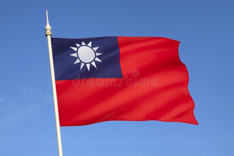 Flag of Taiwan. Flag of the Republic of China - Taiwan. Since 1949, the flag is , #Aff, #China, #Republic, #Flag, #Taiwan, #flag #ad Taiwan Flag, New Taipei City, National Flags, Taiwan Travel, New Taiwan Dollar, Flag Photo, Taipei City, Asian Countries, Background Watercolor