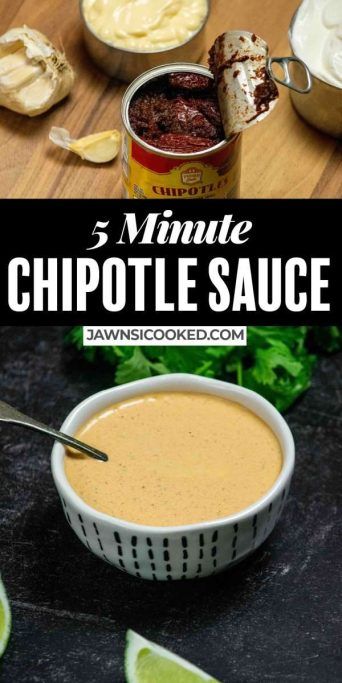 Chipotle Cream Sauce Pasta, Homemade Chipotle Sauce, Chipotle Chips, Chipotle Cream Sauce, Chipotle Sauce Recipe, Chipotle Bowls, Easy Sauce Recipes, 5 Minute Recipe, Creamy Chipotle Sauce