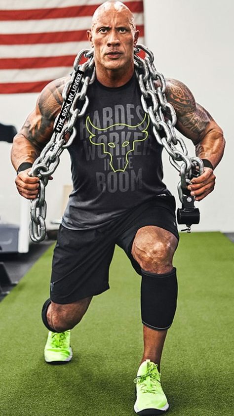 The Rock Dwayne Johnson Workout, Dwayne Johnson Workout, The Rock Workout, Wwe The Rock, Fitness Wallpaper, Gym Wallpaper, Crossfit Gym, Workout Results, The Rock Dwayne Johnson